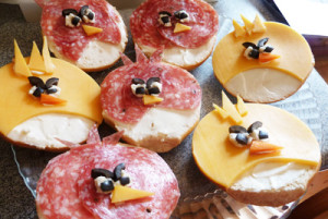 Sandwiches Angry Birds!