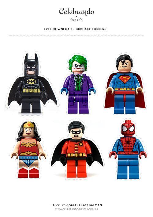 Decoración Lego Batman - ideas para fiestas - Blog Celebrando Fiestas