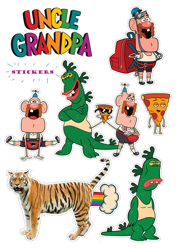 tio_uncle_grandpa_stickers_toppers_cupcakes