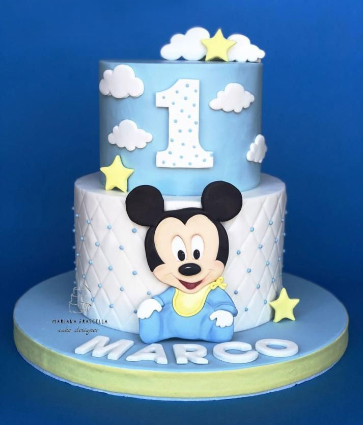 Tortas De Mickey Mouse Bebe 1 Ano